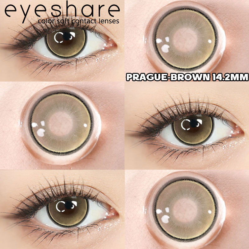 Eyeshare Softlens 15mm Big Eyes Black 1Pasang Gray Lensa Kontak