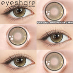 Eyeshare Softlens 15mm Big Eyes 1Pasang Gray Lensa Kontak Softlen Black