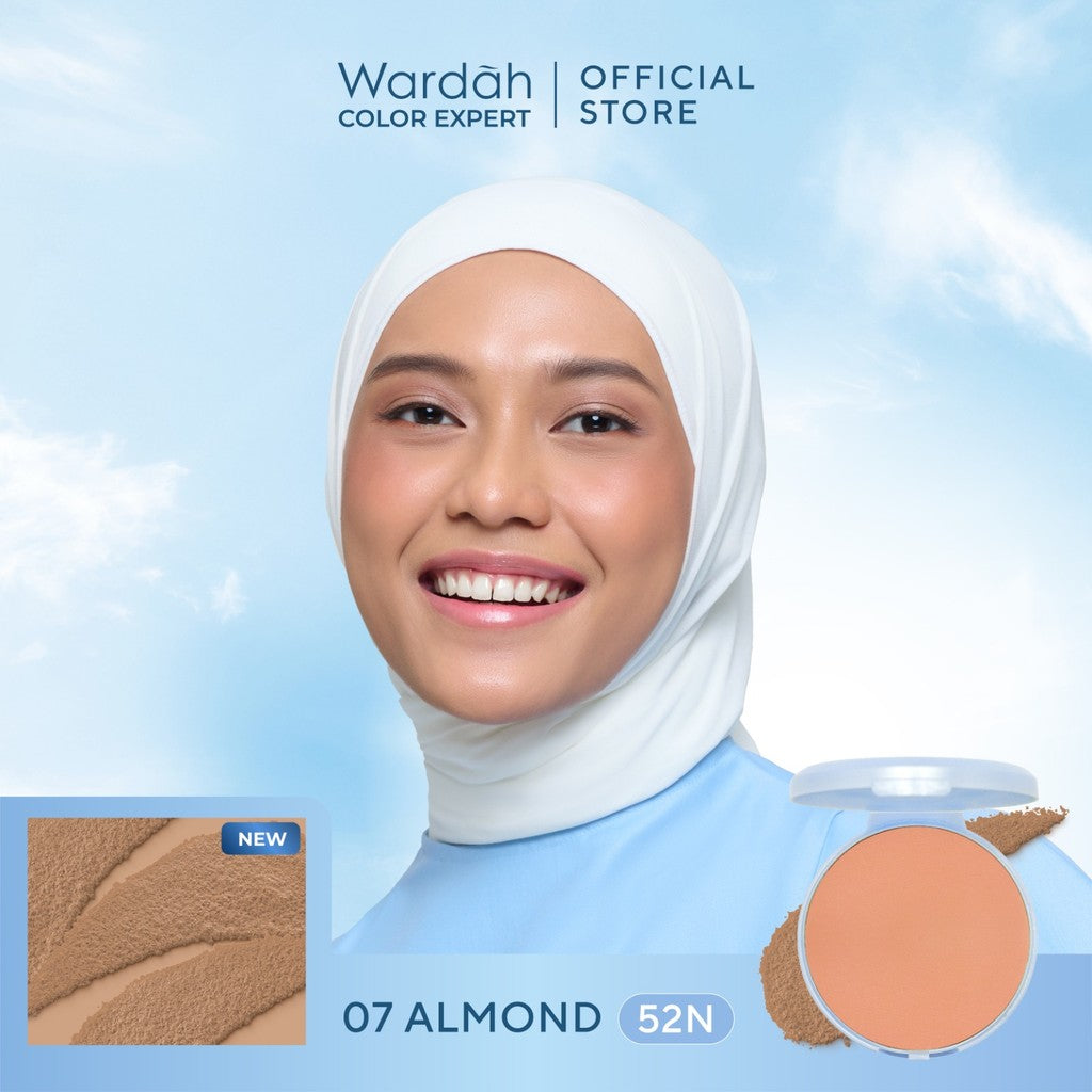 HEMAT WARDAH Refill Lightening Powder Foundation Light Feel 12g Two Way Cake Bedak Padat Ringan Glowing Tahan Lama Matte dengan Niacinamide Powder Compact Cushion untuk Skin Cerah Blur Tahan Lama All Skin Type