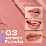 [FLASH SALE] NEW! Emina Hyalupeptide Color Melt Balm - Tinted Lip Balm Melembabkan & Mencerahkan Bibir, Lightweight & Cover Bibir Gelap with Peptide | Memperkuat Lip Barrier - Cocok untuk Bibir Sensitif