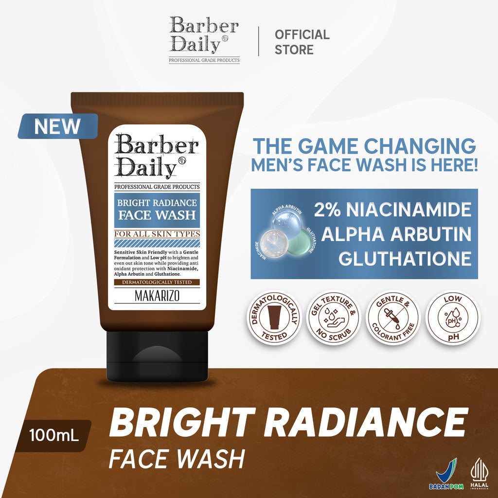 GLOWING MAKSIMAL - Acne Care & Oil Control Face Wash + Bright Radiance Face Wash