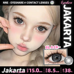 Eyeshare Softlens 15mm Big Eyes Black 1Pasang Gray Lensa Kontak