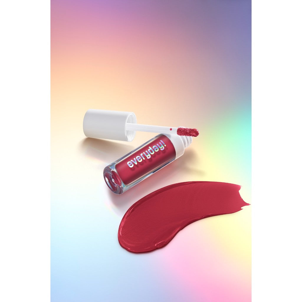 WARDAH Everyday! Matte Lip Shot 2.2g - Lipcream Tekstur Creamy, Hasil Akhir Matte, Quick Set - With Vitamin C + Antioksidan -Liptint-Lip-Stain-Lipgloss-Lipstik-Lip Tint-Lip Matte-Lipstick-Lip Cream- Glossy Lip Longlasting Waterproof Tahan Lama - Makeup