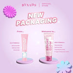 [2PCS] Bynads Bright Glow Sleeping Mask with 4% Niacinamide 3in1 SleepingMask Moisturizer Wash Off Mask Reformulasi Sleeping Mask Salmon DNA Bynads