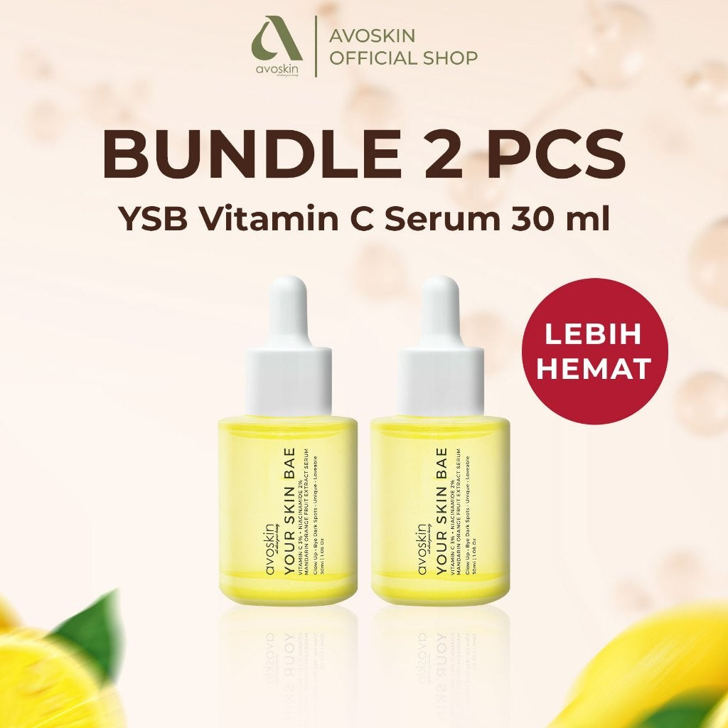 Paket Skincare Boost My Skin Twinpack (2 pcs) - Avoskin Your Skin Bae