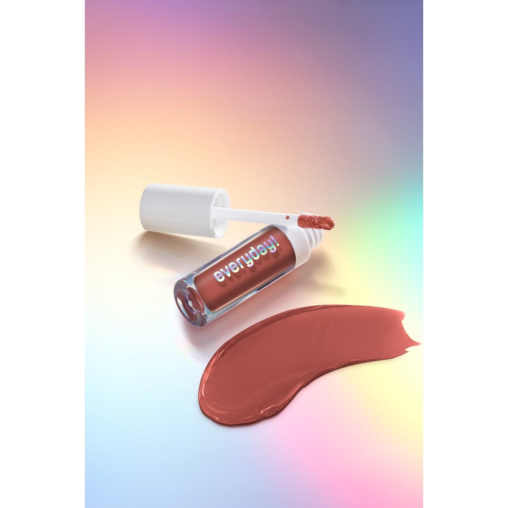 WARDAH Everyday! Matte Lip Shot 2.2g - Lipcream Tekstur Creamy, Hasil Akhir Matte, Quick Set - With Vitamin C + Antioksidan -Liptint-Lip-Stain-Lipgloss-Lipstik-Lip Tint-Lip Matte-Lipstick-Lip Cream- Glossy Lip Longlasting Waterproof Tahan Lama - Makeup