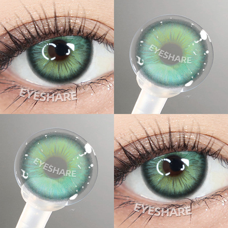 Eyeshare Softlens 15mm Big Eyes 1Pasang Gray Lensa Kontak Softlen Black