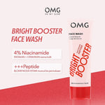 OMG Bright Booster Face Wash Sabun Pembersih Wajah Cerah