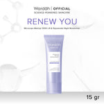 WARDAH Renew You Series Lengkap - Foam Cleanser, Toner Essence, Renewal Serum, Eye Cream, Day Moisturizer, Night Moisturizer - Skincare