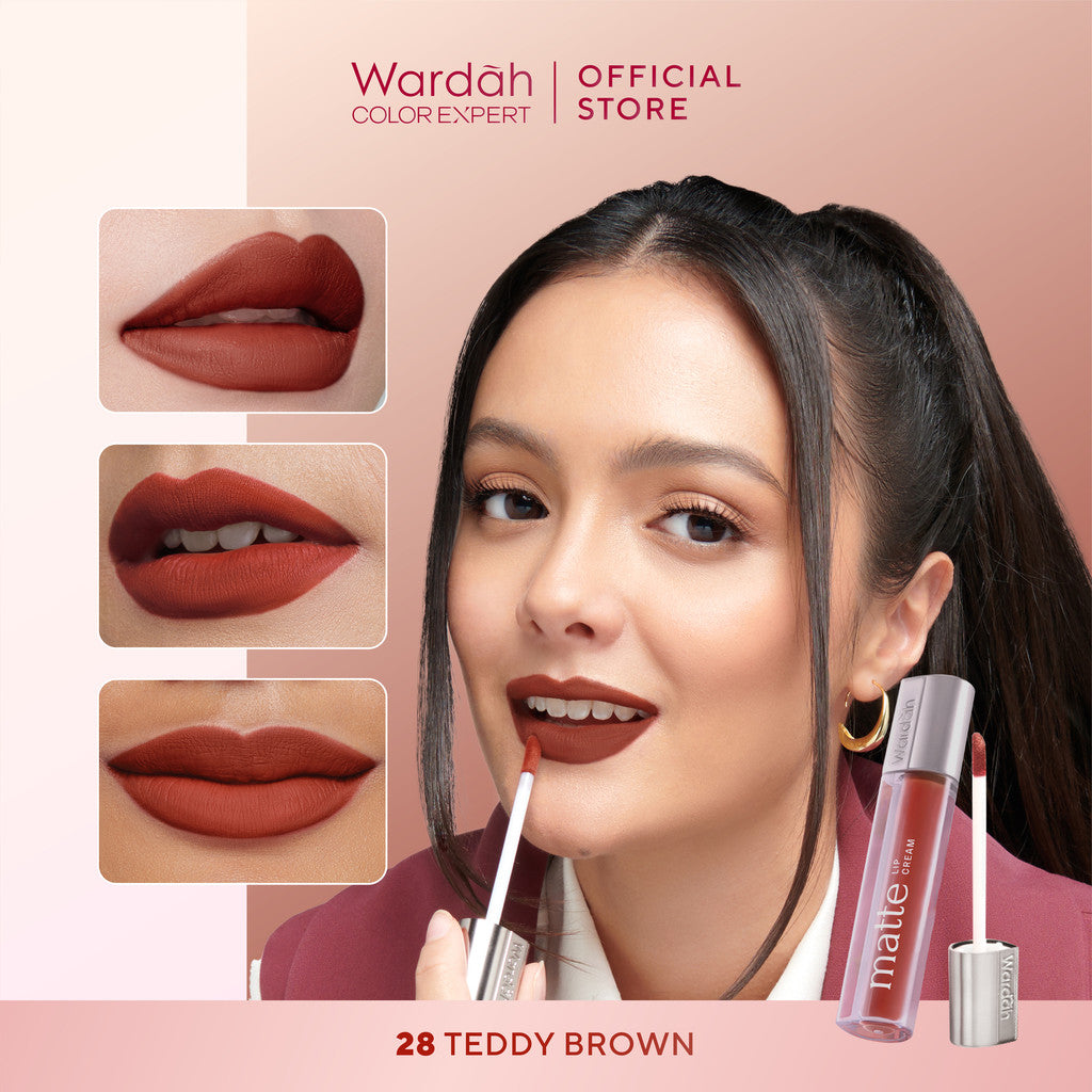 [PCA: WARM AUTUMN] WARDAH Your Warm Autumn Packlist! Cream Blush - Moist Dew Tint - Glasting Liquid Lip - Matte  Lip Cream - Colorfit Lip Mousse, Last All Day Lip Paint, Ultralight Lipstick - Eyeshadow - Personal Color Analysis - Makeup