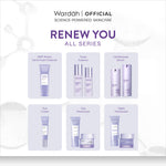 WARDAH Renew You Series Lengkap - Foam Cleanser, Toner Essence, Renewal Serum, Eye Cream, Day Moisturizer, Night Moisturizer - Skincare