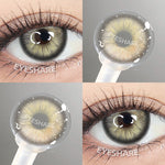 Eyeshare Softlens 15mm Big Eyes 1Pasang Gray Lensa Kontak Softlen Black