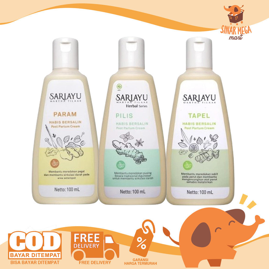 SARIAYU SARI AYU Holistik Series 100ml Krim Tapel/Param/Pilis Habis Bersalin - Post Partum Cream
