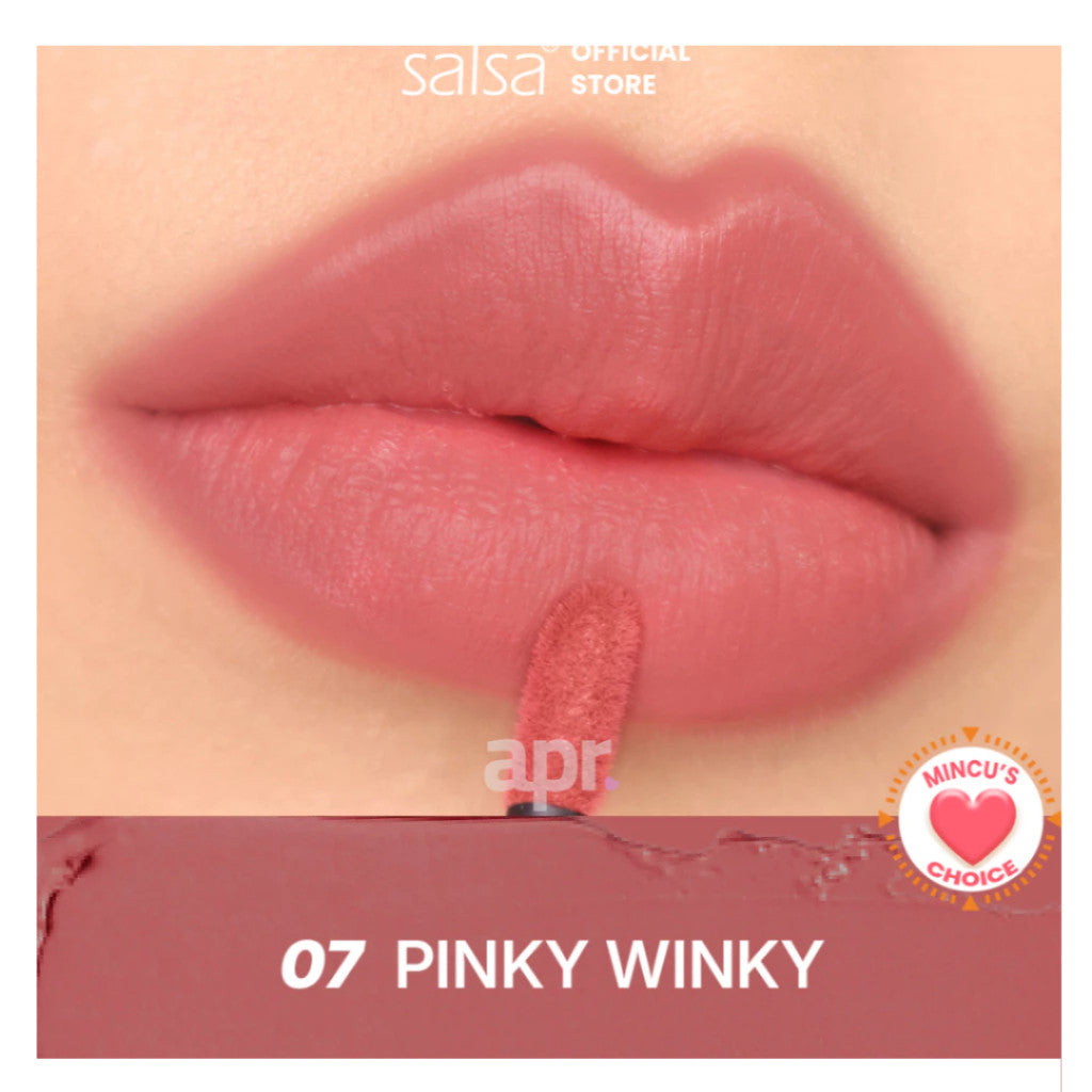 Salsa Dynamatte Lip Cream | Lipstik Matte Tahan Lama Lembut di Bibir Original