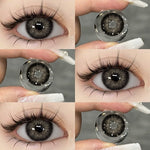 【COD】Softlens Sepasang Lensa kontak warna, lensa warna HOLLAND seri softlen Normal soflen brown Berwarna Lensa Besar Ukuran 14.5mm/Free Lens Case