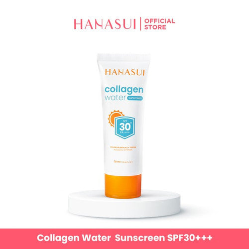Hanasui Collagen Water Sunscreen SPF30 PA+++ – Sunscreen Ringan Melembabkan Kulit