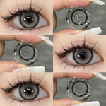 【COD】Softlens Sepasang Lensa kontak warna, lensa warna HOLLAND seri softlen Normal soflen brown Berwarna Lensa Besar Ukuran 14.5mm/Free Lens Case