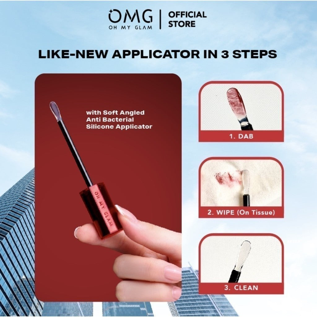 OMG Gloss Lip Finish High-Shine Vinyl Oh My Glam Lip Gloss 2.7g