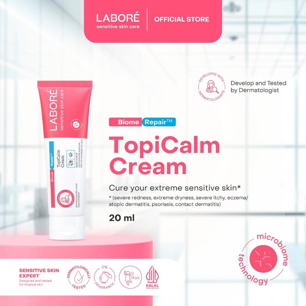 Labore Sensitive Skin Care BiomeRepair TopiCalm Cream 85 ml