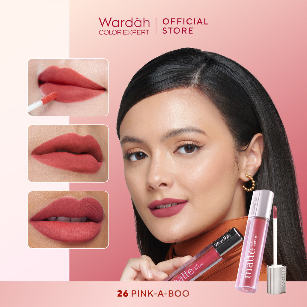 [PCA: WARM SPRING] WARDAH Your Warm Spring Packlist! Cream Blush -Cleopatra Look- Moist Dew Tint - Glasting Liquid Lip - Matte  Lip Cream - Colorfit Lip Mousse, Last All Day Lip Paint, Ultralight Lipstick - Eyeshadow - Personal Color Analysis - Makeup