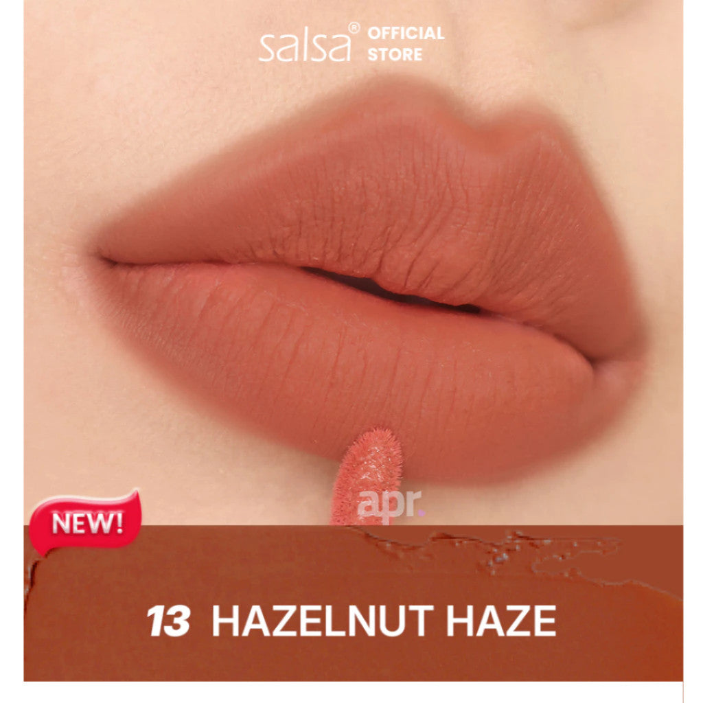 Salsa Dynamatte Lip Cream | Lipstik Matte Tahan Lama Lembut di Bibir Original
