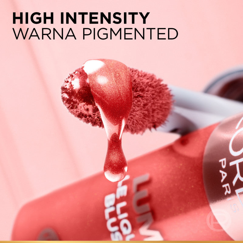 BARU! L'Oreal Paris Lumi Le Liquid Blush Intense Lightweight Formula Pigmented Transferproof Blendable No Patchy No Cakey