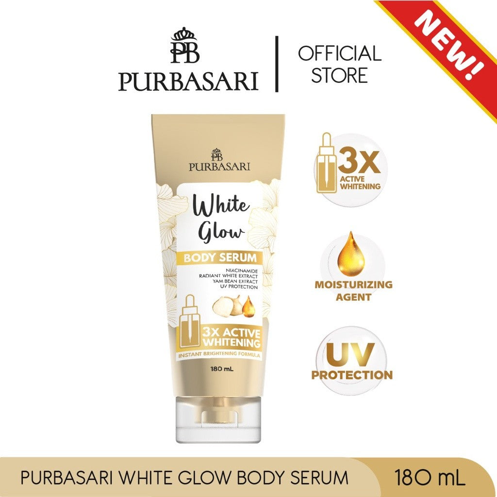[DAPAT 3] Purbasari White Glow Body Serum 180 ml / Body Serum Viral
