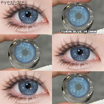 Eyeshare Softlens 15mm Big Eyes Black 1Pasang Gray Lensa Kontak