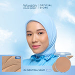 HEMAT WARDAH Refill Lightening Powder Foundation Light Feel 12g Two Way Cake Bedak Padat Ringan Glowing Tahan Lama Matte dengan Niacinamide Powder Compact Cushion untuk Skin Cerah Blur Tahan Lama All Skin Type