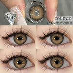Eyeshare Softlens 15mm Big Eyes 1Pasang Gray Lensa Kontak Softlen Black