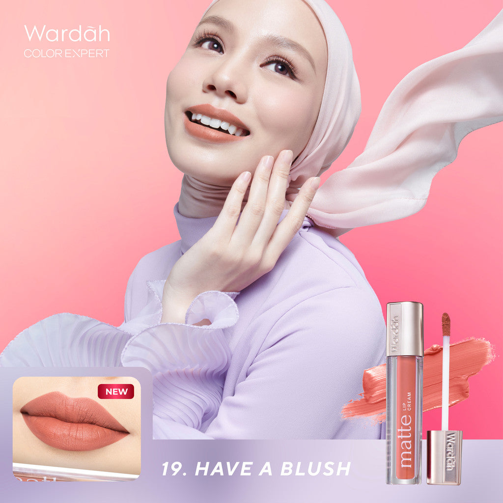 [TINTINTINWIN'S PICKS] Wardah Matte Lip Cream 4 g - Warna Intense dan Tahan Lama - Matte Finish - Teksture Creamy -Liptint-Lip-Stain-Lipgloss-Lipstik-Lip Tint-Lip Matte-Lipstick-Lipcream-Lip Cream- Glossy Lip Longlasting Waterproof Tahan Lama - Makeup