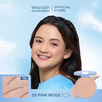 HEMAT WARDAH Refill Lightening Powder Foundation Light Feel 12g Two Way Cake Bedak Padat Ringan Glowing Tahan Lama Matte dengan Niacinamide Powder Compact Cushion untuk Skin Cerah Blur Tahan Lama All Skin Type