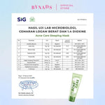 [2PCS] Bynads Acne Care Sleeping Mask with Salicyloyl Decapeptide-10 3in1 SleepingMask Moisturizer Wash Off Mask Pelembab Bynads