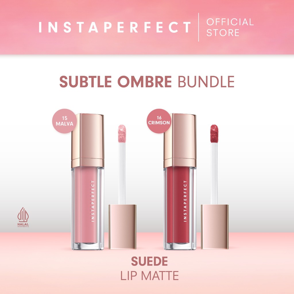 [NEW SHADES] Instaperfect Subtle Ombre Bundle- Suede Lip Matte- Lip Cream