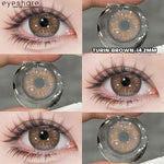 Eyeshare Softlens 15mm Big Eyes 1Pasang Gray Lensa Kontak Softlen Black