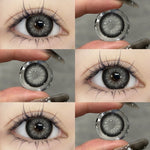 【COD】Softlens Sepasang Lensa kontak warna, lensa warna HOLLAND seri softlen Normal soflen brown Berwarna Lensa Besar Ukuran 14.5mm/Free Lens Case