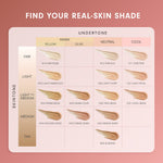 Instaperfect Skincover Air Cushion SPF 50++++ 11g - Make Up Cushion Foundation Blurring Semi Matte Finish (Real Skin Buildable Coverage, Transferproof, Non Comedogenic)- Bedak Foundation Wajah Tahan Lama