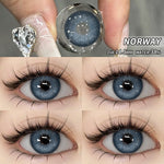 Eyeshare Softlens 15mm Big Eyes Black 1Pasang Gray Lensa Kontak