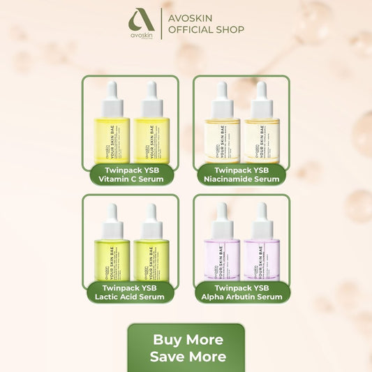 Paket Skincare Boost My Skin Twinpack (2 pcs) - Avoskin Your Skin Bae
