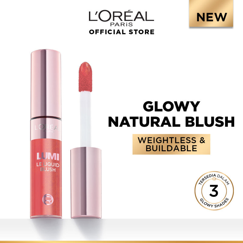 BARU! L'Oreal Paris Lumi Le Liquid Blush Intense Lightweight Formula Pigmented Transferproof Blendable No Patchy No Cakey