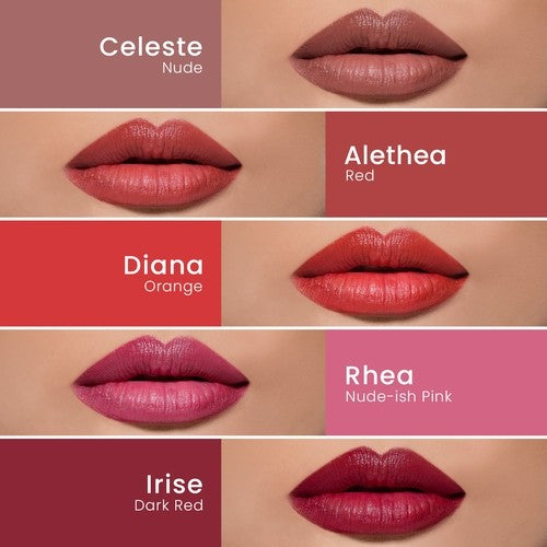 Glowsicha - Velvet Matte Lipstick - Lipstick Transferproof yang Longlasting Di Bibir Juga Ringan Dan Tahan Lama