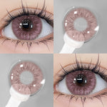 Eyeshare Softlens 15mm Big Eyes 1Pasang Gray Lensa Kontak Softlen Black