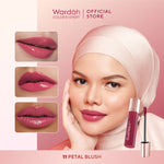 [TINTINTINWIN'S PICKS: OMBRE COVER BIBIR GELAP] NEW! WARDAH Glasting Liquid Lip -Cleopatra Look-- Hi-Pigmented Glass Color, Ringan, Tidak Lengket, Transferproof -Makeup