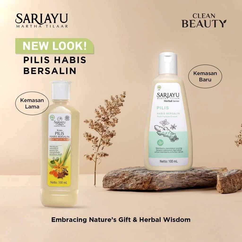 SARIAYU SARI AYU Holistik Series 100ml Krim Tapel/Param/Pilis Habis Bersalin - Post Partum Cream