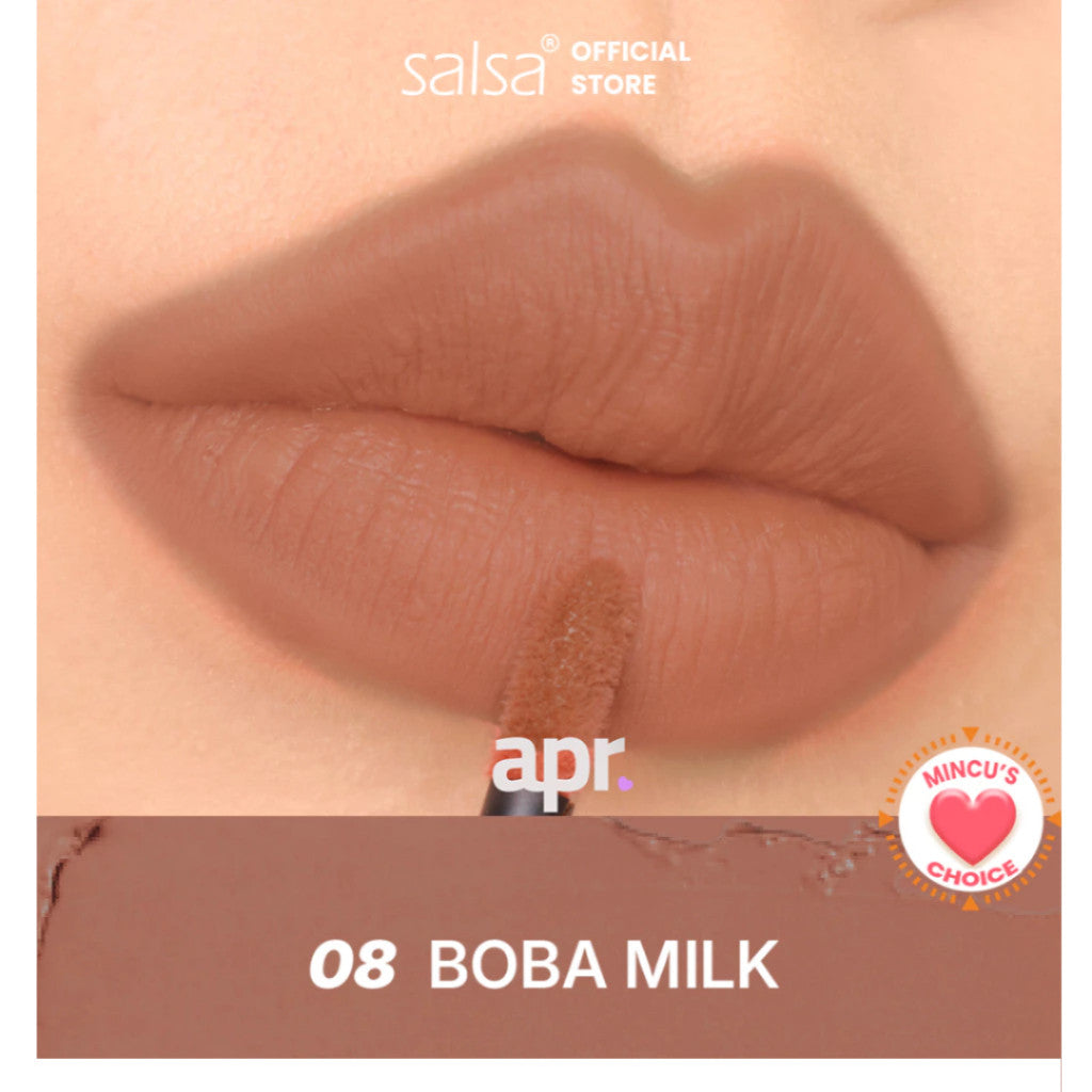 Salsa Dynamatte Lip Cream | Lipstik Matte Tahan Lama Lembut di Bibir Original