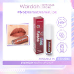 WARDAH Everyday! Matte Lip Shot 2.2g - Lipcream Tekstur Creamy, Hasil Akhir Matte, Quick Set - With Vitamin C + Antioksidan -Liptint-Lip-Stain-Lipgloss-Lipstik-Lip Tint-Lip Matte-Lipstick-Lip Cream- Glossy Lip Longlasting Waterproof Tahan Lama - Makeup