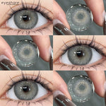 【COD】Softlens Sepasang Lensa kontak warna, lensa warna HOLLAND seri softlen Normal soflen brown Berwarna Lensa Besar Ukuran 14.5mm/Free Lens Case