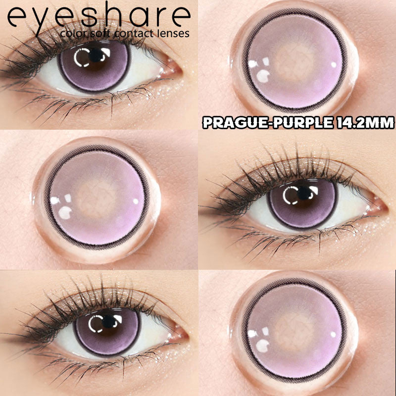 Eyeshare Softlens 15mm Big Eyes Black 1Pasang Gray Lensa Kontak