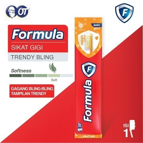 FORMULA Sikat Gigi Dewasa SET ISI 3 Diamond Trendy Ripple