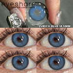 Eyeshare Softlens 15mm Big Eyes 1Pasang Gray Lensa Kontak Softlen Black
